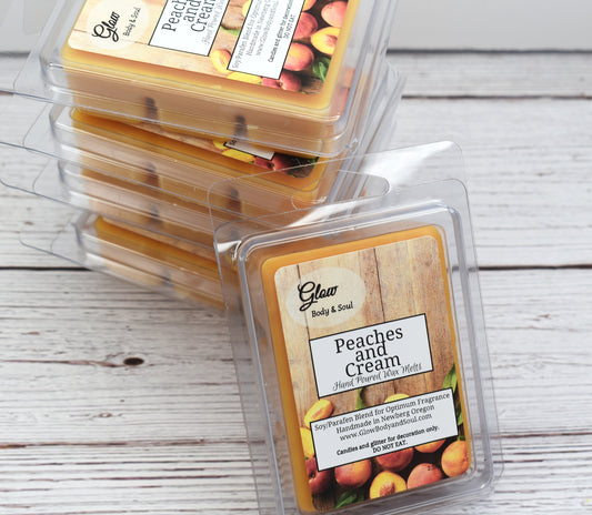 Peaches and Cream Wax Tart Melts