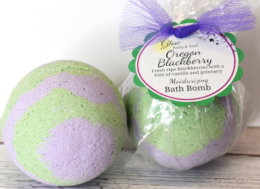Oregon Blackberry Bath Bomb Fizzy