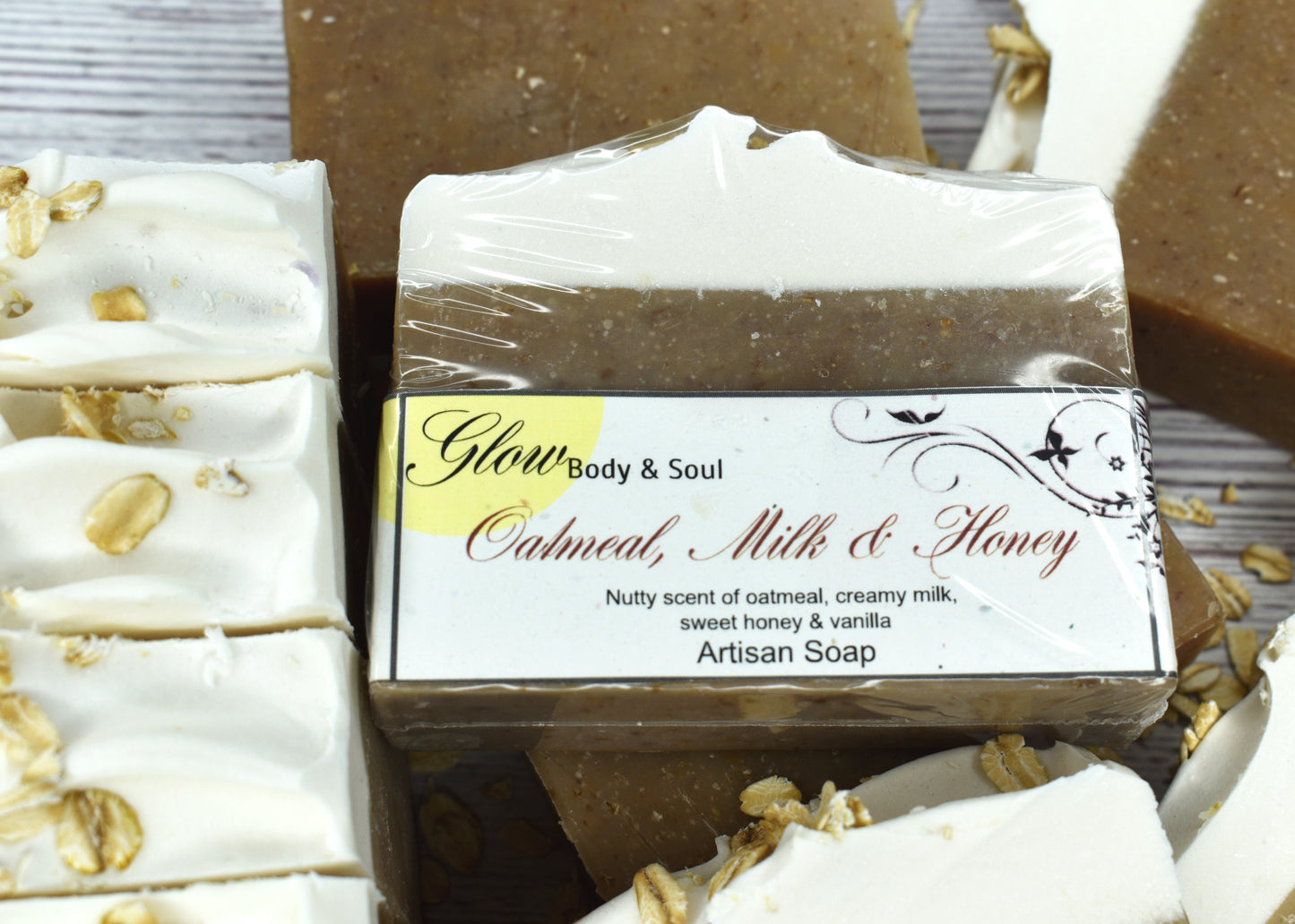 Oatmeal Milk and Honey Handmade Cold Process Soap