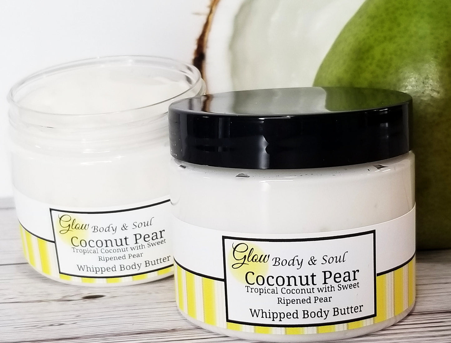 Coconut Pear Body Butter Paraben Free Body Butter Lotion