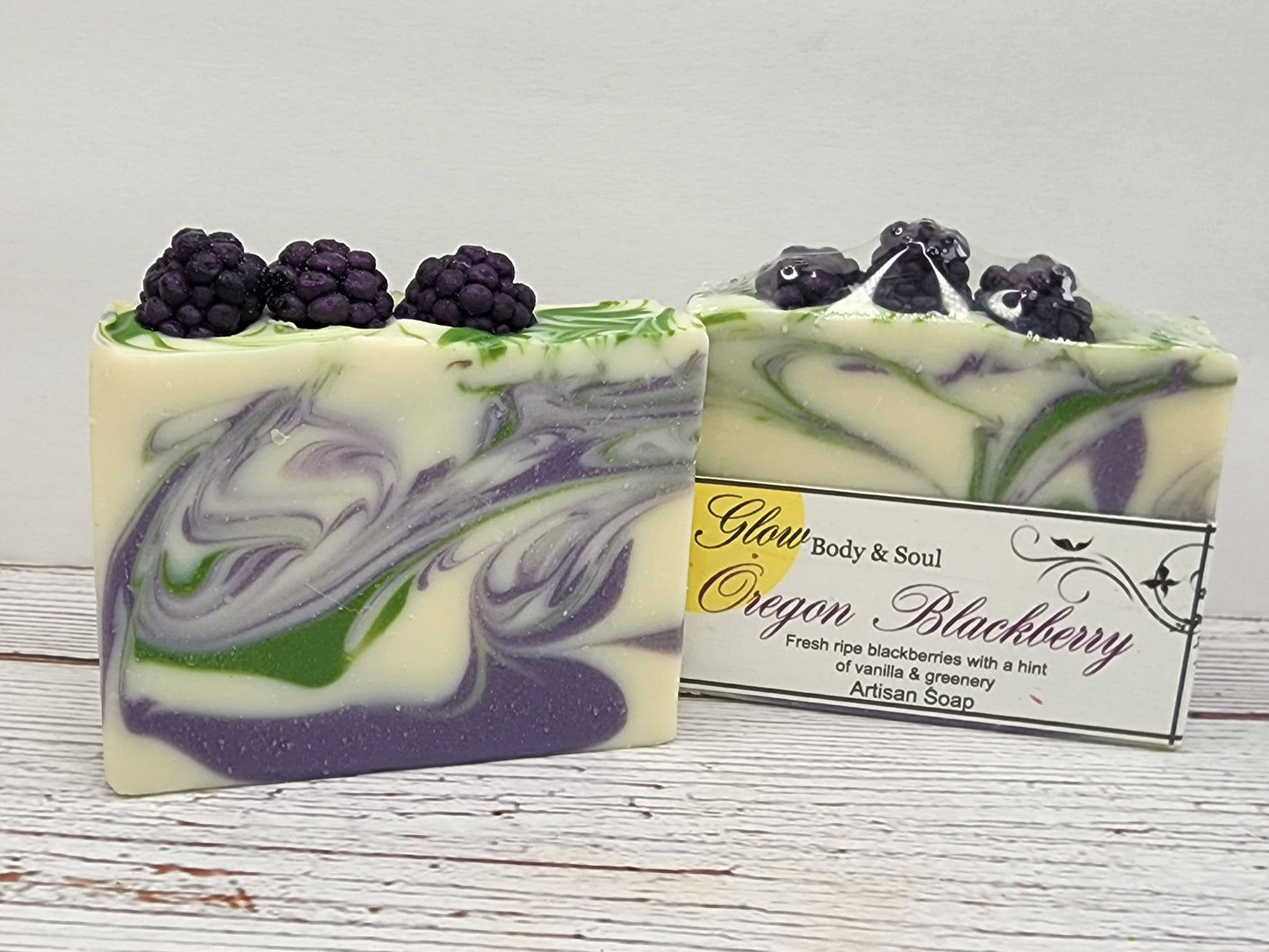 Oregon Blackberry Soap Handmade Cold Process Soap Oregon Soap